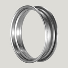 3&frac14;&quot; x 19&quot; Rolled Edge Carbon Steel Rim 